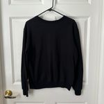 Disney Mickey Mouse Black Pull Over Women’s Sweatshirt Size L Photo 1