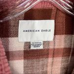 American Eagle Corduroy Trucker Shacket Jacket Coat Plaid Lining Sz. XS Photo 3