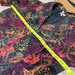 Chico's  2 Womens Bohemian Floral Paisley Jacket lined button up textured blazer Photo 3