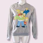 The Simpsons Sweatshirt & Socks, 3-Piece Cotton Heather Grey White Size S NWT Photo 14