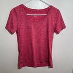 Nike  Scoop Neck Running Tee Pink Heathered S Photo 1