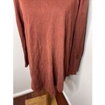 Peruvian Connection  Red Knit Longsleeve Turtleneck Tunic Medium M Photo 6