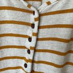 Lucky Brand  cute striped linen blend T-shirt Photo 4