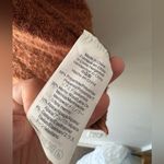 Madewell  Rust Brown Merino Wool Alpaca Blend Open Cardigan Photo 5