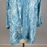 Tolani  Collection Karma Blue Aztec Shawl Photo 4