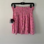 Celebrity Pink Floral Elastic Skirt Size Medium Photo 2