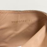 Maison Margiela Champagne Sparkly Leather Open Toe Block Heel Ankle Bootie 35 5 Gold Size undefined Photo 8