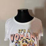 H&M It’s a Woman’s World Superhero T-Shirt in Size Large Photo 3
