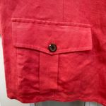 Talbots Salmon Coral Linen Blend Lightweight Blazer Jacket Plus Size 20 Photo 5