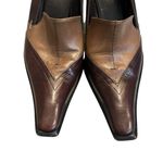 Altariva Two Tone Leather Dress Pump, Sz EU 38 Brown Photo 9