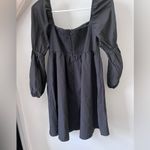 Amazon ✨Square Neck Dress Long Puff Sleeve A-Line Casual Short Mini Dresses✨ Photo 5