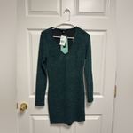 Speechless  Shimmering Dark Green Long Sleeve Dress size S‎ Photo 1