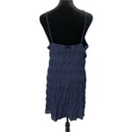 Socialite Women's XL Blue Textured Sleeveless Dress Photo 1