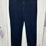 Style & Co  Sz 18 Straight Leg Jeans High-Rise Stretch Dark Wash (38 x 31) NWOT Photo 0