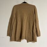 Charter Club  Luxury Cashmere Tan Open Front Cardigan Sweater Medium Neutral Photo 6