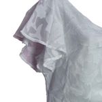 Lulus Lulu’s Radiant Intentions White Floral Pleated One-Shoulder Midi Dress size M‎ Photo 6