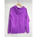 LUKKA LUX Sweater Womens Purple Thumbholes Medium Athletic Running Cycling Overs Photo 2