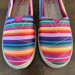 MIA Amore Rainbow Stripe Espadrilles Photo 1