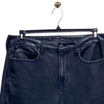 American Eagle  Super High Rise Ankle Straight Jeans Black Size 14L Photo 7