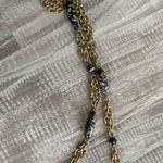 Lou Taylor Vintage Ruched Crossbody Bag Black & Gold Photo 2