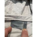 Athleta  Women's Gray Cowl Neck Athletic Wear Pullover Drawstring Hoodie sz M Photo 5