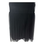 LC Lauren Conrad Lauren Conrad Size 12 NWT Black Sheer Top Layered Bottom/Lined Sleeveless Dress Photo 3