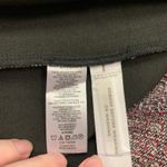 Loft  Petite Tweed Sheath Dress Red White Black Sleeveless Zipper Pockets Size 8P Photo 6