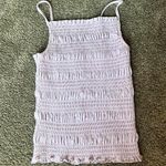 H&M  Smocked Lavender Tank Top Photo 0