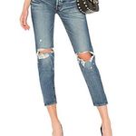 Moussy Vintage Latrobe Tapered Jean in Blue Size 27 Photo 0