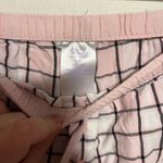 secret treasures  Pink and White Checkered Lounge Pants Photo 1