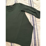 French Laundry Women's Dark Green Crew Neck Sweater 2X Photo 4