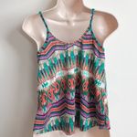 Lush Clothing Lush boho Aztec relaxed fit scoop neck tank top Photo 1