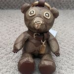 Coach Bear Bag Charm In Signature Canvas ci012 Photo 0
