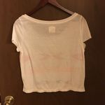 American Eagle AEO Tribal Feather Print Tee Photo 3
