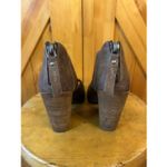 Not Rated  Size 8 Santana Laser Cut Bootie Platform Peep toe Pump Sandals Photo 3