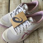 ASICS  Solution Swift FF 2 Womens Sneaker Size 8.5 White/Ube New NWT Photo 3