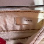 frame denim FRAME Le Mac Boyfriend Jeans Size 28 Button Fly White Raw hem Photo 11