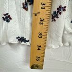 City Chic  White Floral Eyelet Tank Top Women XL Romantic Ruffle Adjustable Strap Photo 11