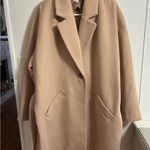 Elizabeth and James  Women's Tan Belted Coat XXL Photo 1