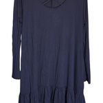 Zenana Outfitters  Dark Blue Long Sleeve Dress Photo 0