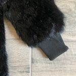 House Of CB  London black faux fur coat with pockets Photo 2
