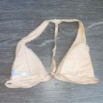 Aeropostale Cream/Pale Pink Halter Bralette Photo 1