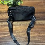 “a lil’ bougie” Nylon Adjustable Belt Bag, Fanny Pack, Black, White Black Photo 11