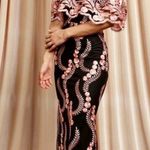 Soiéblu SOIEBLU Off Shoulder Embroidered Mexican Catrina Elegant Mermaid Maxi Dress Sz S Photo 0