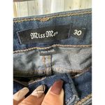 Miss Me  Women's Stretch Bootcut Flare Faux Front Pockets Zip Up Denim Jeans 30 Photo 4