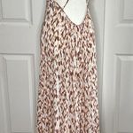 Aerie  front slit Animal Print Boho Maxi Summer Dress Photo 7