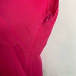 Naked Zebra Hot PInk Front Tie Blouse Tank Top Sz Small Photo 6