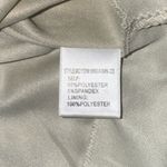 Altar'd State Altar’s State Gold Satin Ruffled Dress - Size Small Photo 9