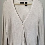 Moda International Women's Size XL Long Sleeve Knit Chic Trendy Beige Cardigan Tan Photo 4