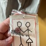 Johnny Was  Pete & Greta 100% Cotton Gray Bead Crystal Button Down Top Size S Photo 6